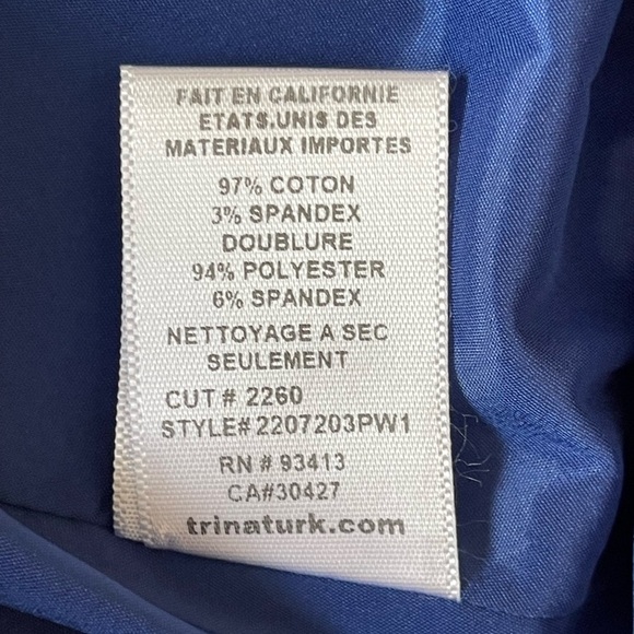 TRINA TURK FLORAL MINI SKIRT SZ 4 EUC - Picture 9 of 11